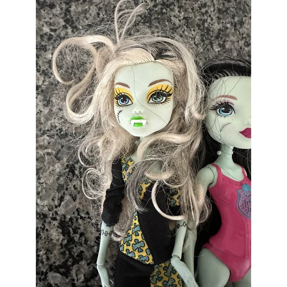 Monster High Doll Pair Bundle‎ Lot x 2 Frankie Stein